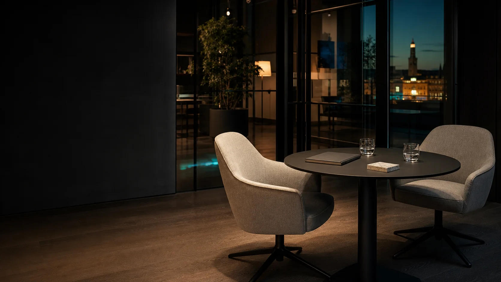 Meeting space at the FGM Labs studio